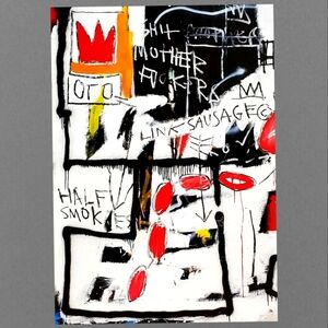 Jean Michel Basquiat Art Graffiti Street Decor